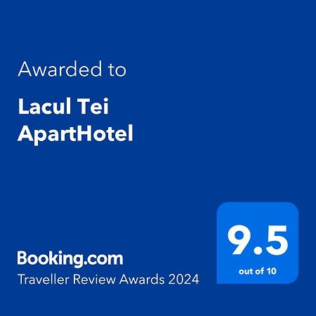 Lacul Tei Aparthotel Bukares Bagian luar foto